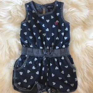 Limited Too Denim romper
